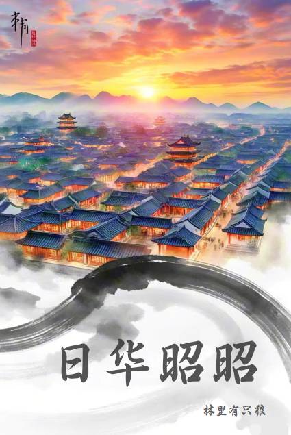 小说中女主角叫昭昭日华的
